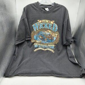 Hico West Virginia Whitewater Wicked River Whitewater Brown T-Shirt Size XXL
